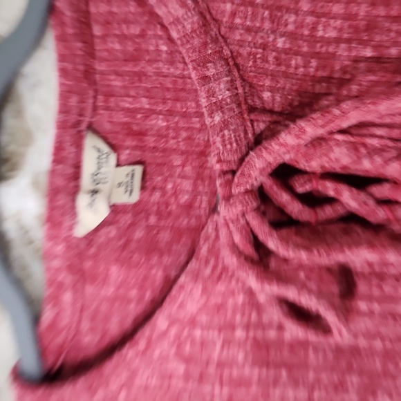 Tie front Lucky Brand sweater - Picture 3 of 8